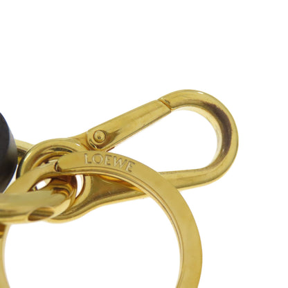 LOEWE ロエベ チャーム アナグラム キーホルダー 金属製 レディース 中古