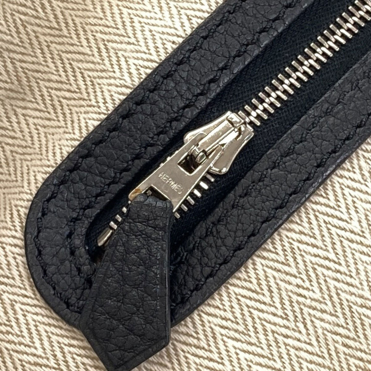 エルメス ガーデンパーティTPM シルバー金具 ハンドバッグ 中古 商品画像10