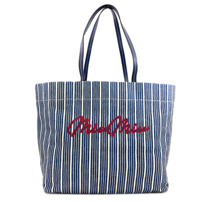 ミュウミュウ ストライプ トートバッグ 中古 商品画像2