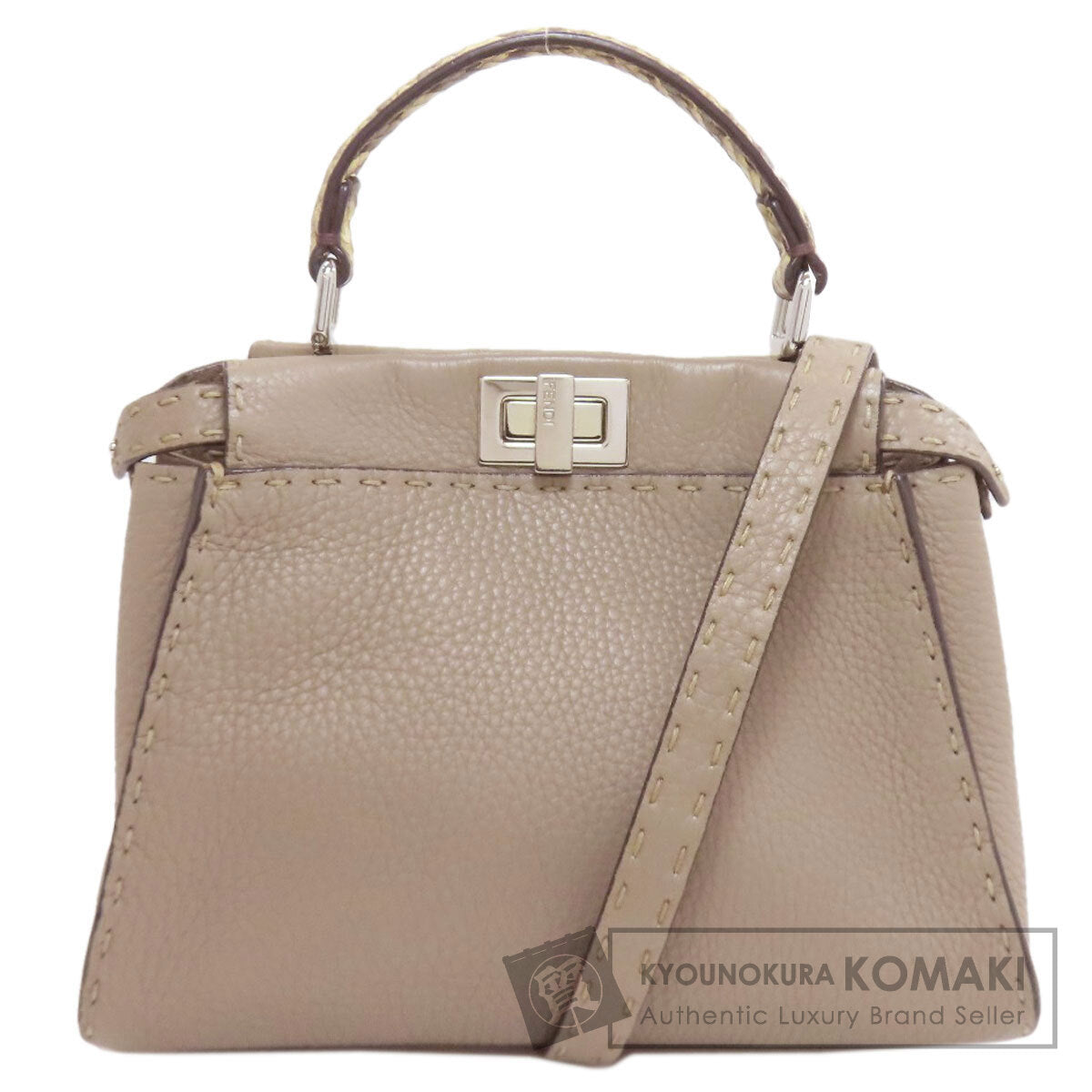 フェンディ ピーカブー ミニ セレリア 2WAY ハンドバッグ 中古 商品画像1