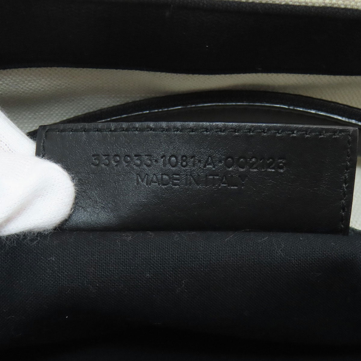 バレンシアガ 339933 ネイビーカバス ハンドバッグ 中古 商品画像8