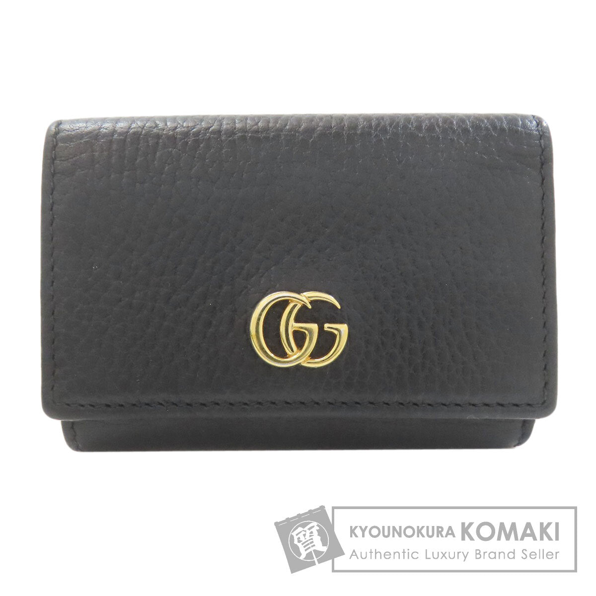 グッチ 644407 GGマーモント 二つ折り財布（小銭入れあり） 中古 商品画像1