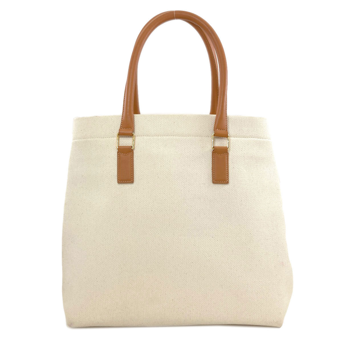 CELINE セリーヌ ホリゾンタル カバ ハンドバッグ キャンバス レディース 中古