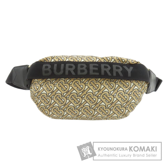 BURBERRY バーバリー TBモノグラム ボディバッグ ナイロン レディース 中古