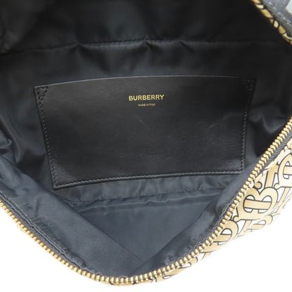 BURBERRY バーバリー TBモノグラム ボディバッグ ナイロン レディース 中古
