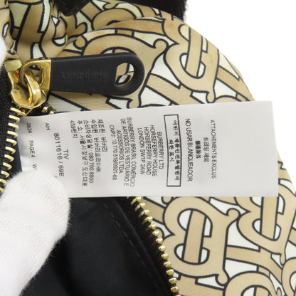 BURBERRY バーバリー TBモノグラム ボディバッグ ナイロン レディース 中古