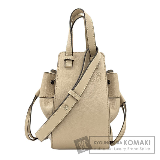 LOEWE ロエベ ハンモック ミニ 2WAY ハンドバッグ カーフ レディース 中古