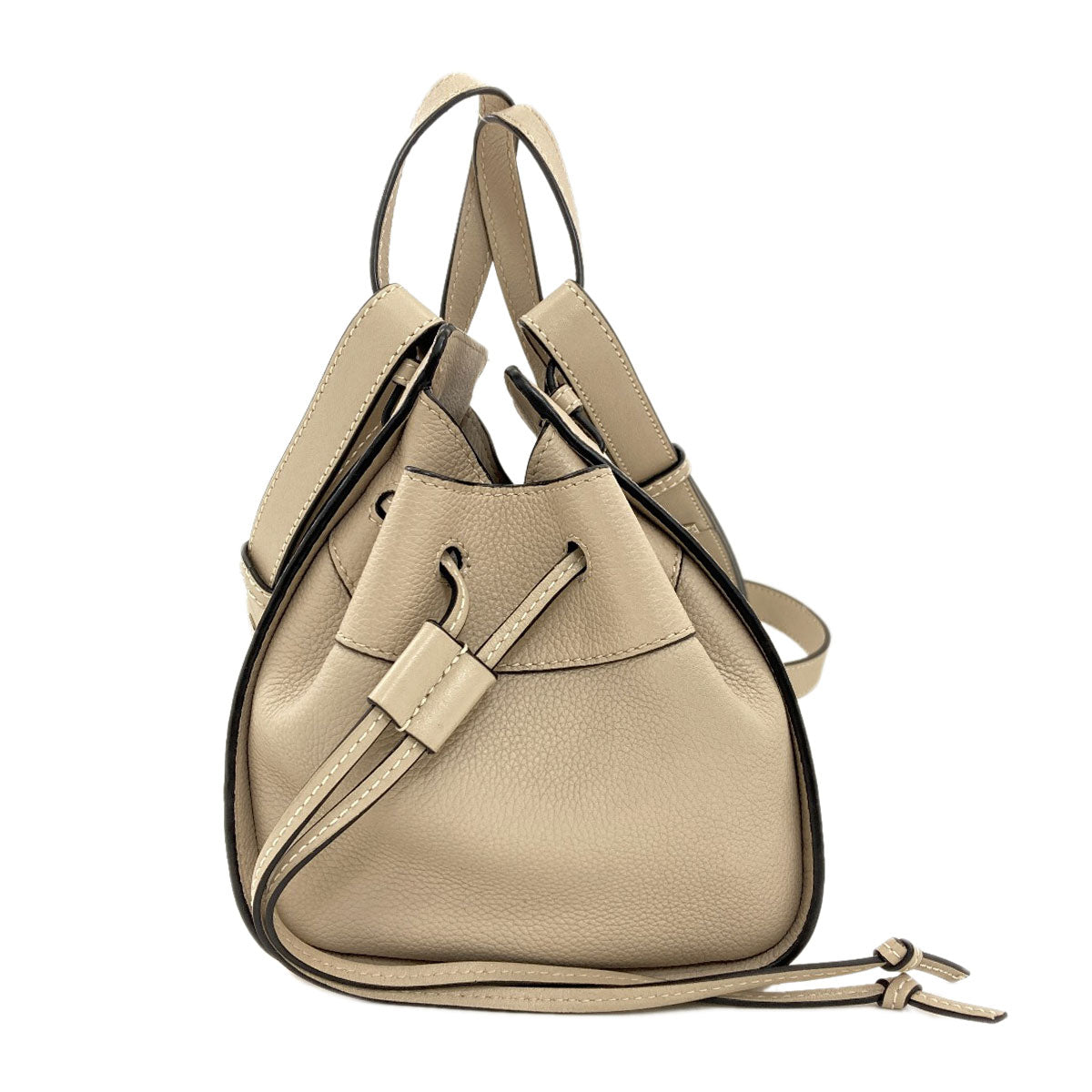 LOEWE ロエベ ハンモック ミニ 2WAY ハンドバッグ カーフ レディース 中古