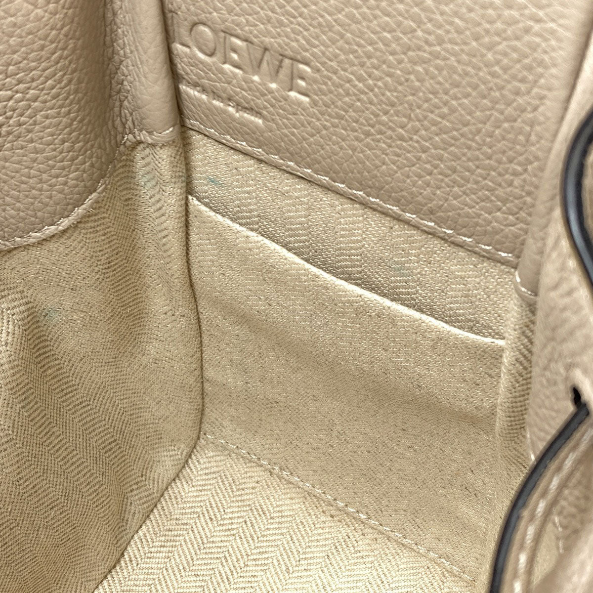 LOEWE ロエベ ハンモック ミニ 2WAY ハンドバッグ カーフ レディース 中古