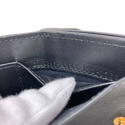 FENDI フェンディ エフ イズ フェンディ マイクロ トライフォールドウォレット 二つ折り財布（小銭入れあり） カーフ レディース 中古