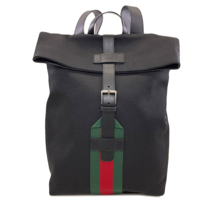 GUCCI グッチ 337075 シェリーライン リュック・デイパック キャンバス レディース 中古