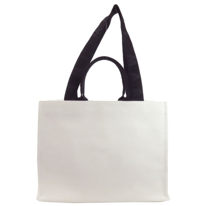 MARNI マルニ ロゴプリント 2WAY トートバッグ キャンバス レディース 中古