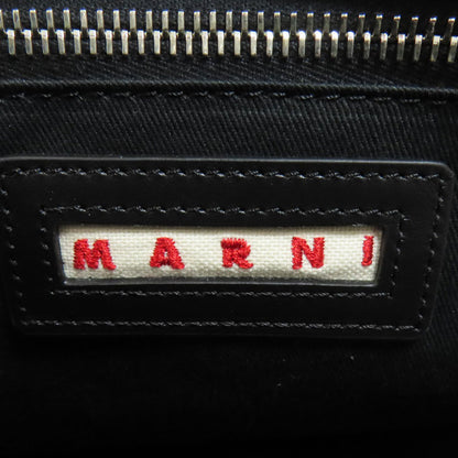 MARNI マルニ ロゴプリント 2WAY トートバッグ キャンバス レディース 中古