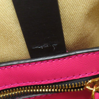MARNI マルニ ミュゼオ リップ柄 2WAY ハンドバッグ レザー レディース 中古