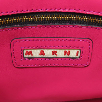 MARNI マルニ ミュゼオ リップ柄 2WAY ハンドバッグ レザー レディース 中古