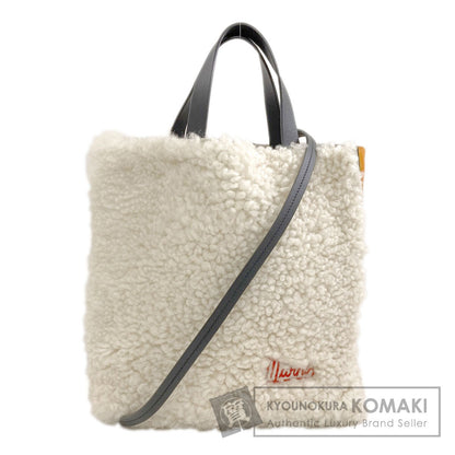 MARNI マルニ 2WAY ハンドバッグ レザー レディース 中古