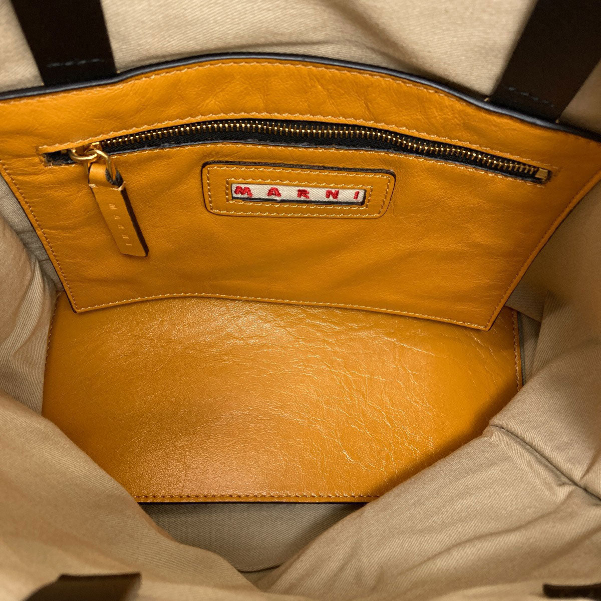 MARNI マルニ 2WAY ハンドバッグ レザー レディース 中古