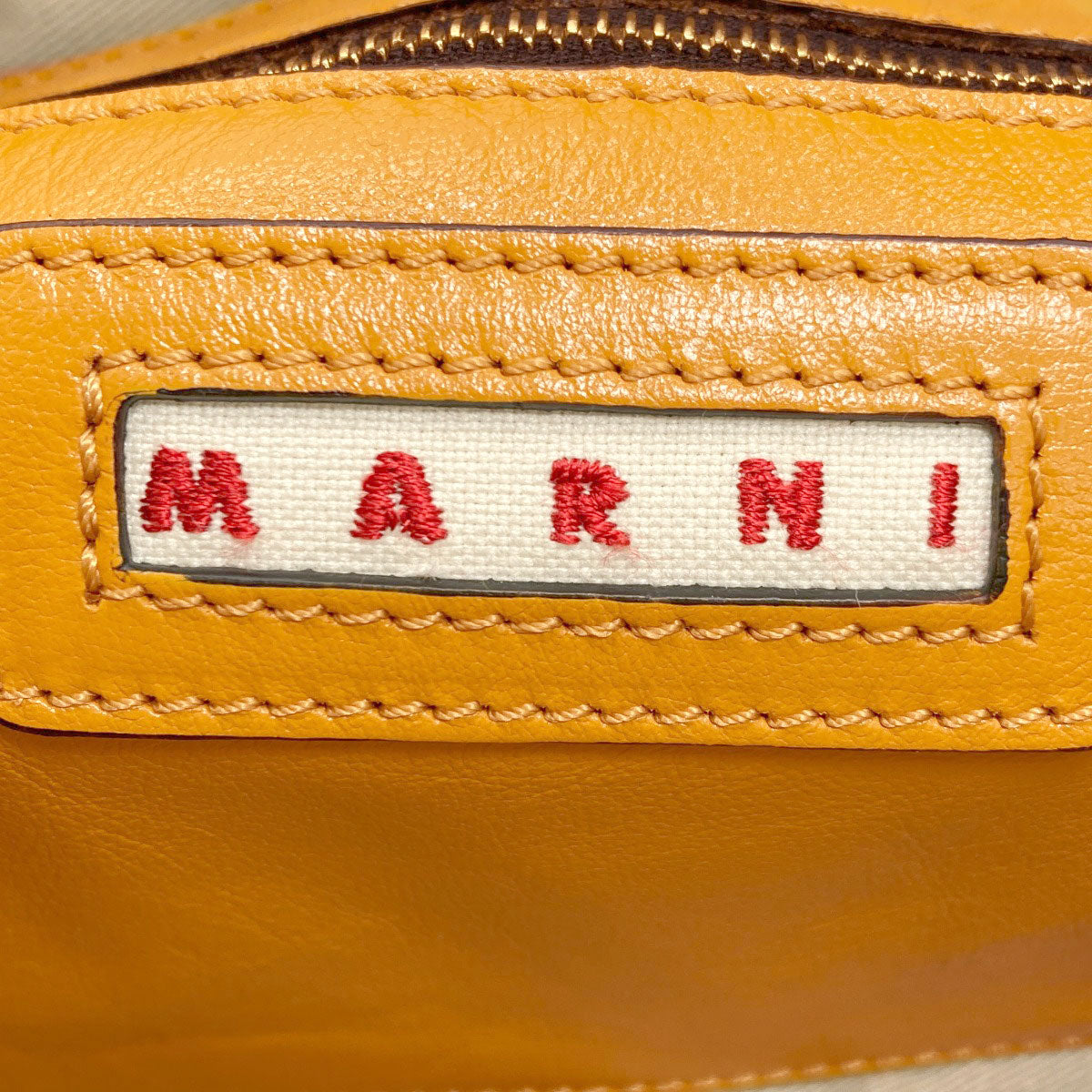 MARNI マルニ 2WAY ハンドバッグ レザー レディース 中古