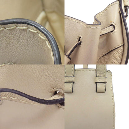 LOEWE ロエベ ハンモック ミニ 2WAY ハンドバッグ カーフ レディース 中古