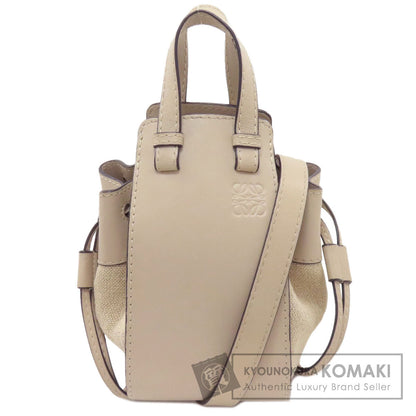 LOEWE ロエベ ハンモック ミニ 2WAY ハンドバッグ カーフ レディース 中古