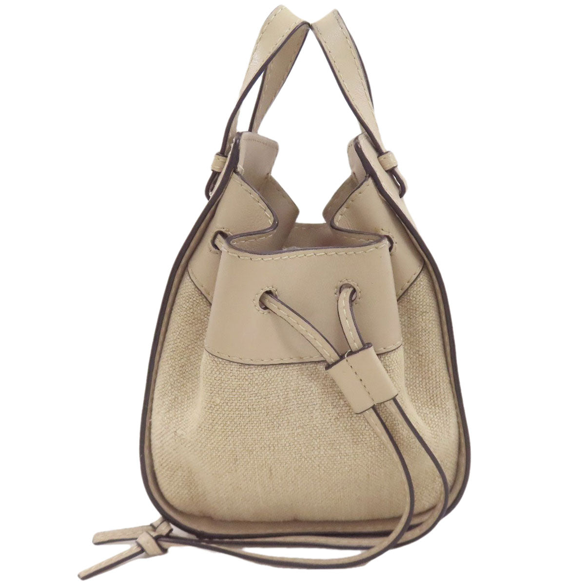 LOEWE ロエベ ハンモック ミニ 2WAY ハンドバッグ カーフ レディース 中古