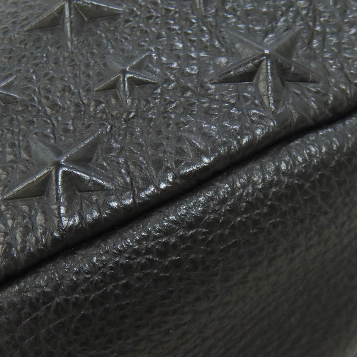 Jimmy Choo ジミーチュウ スターエンボス ボディバッグ レザー レディース 中古