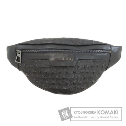 Jimmy Choo ジミーチュウ スターエンボス ボディバッグ レザー レディース 中古