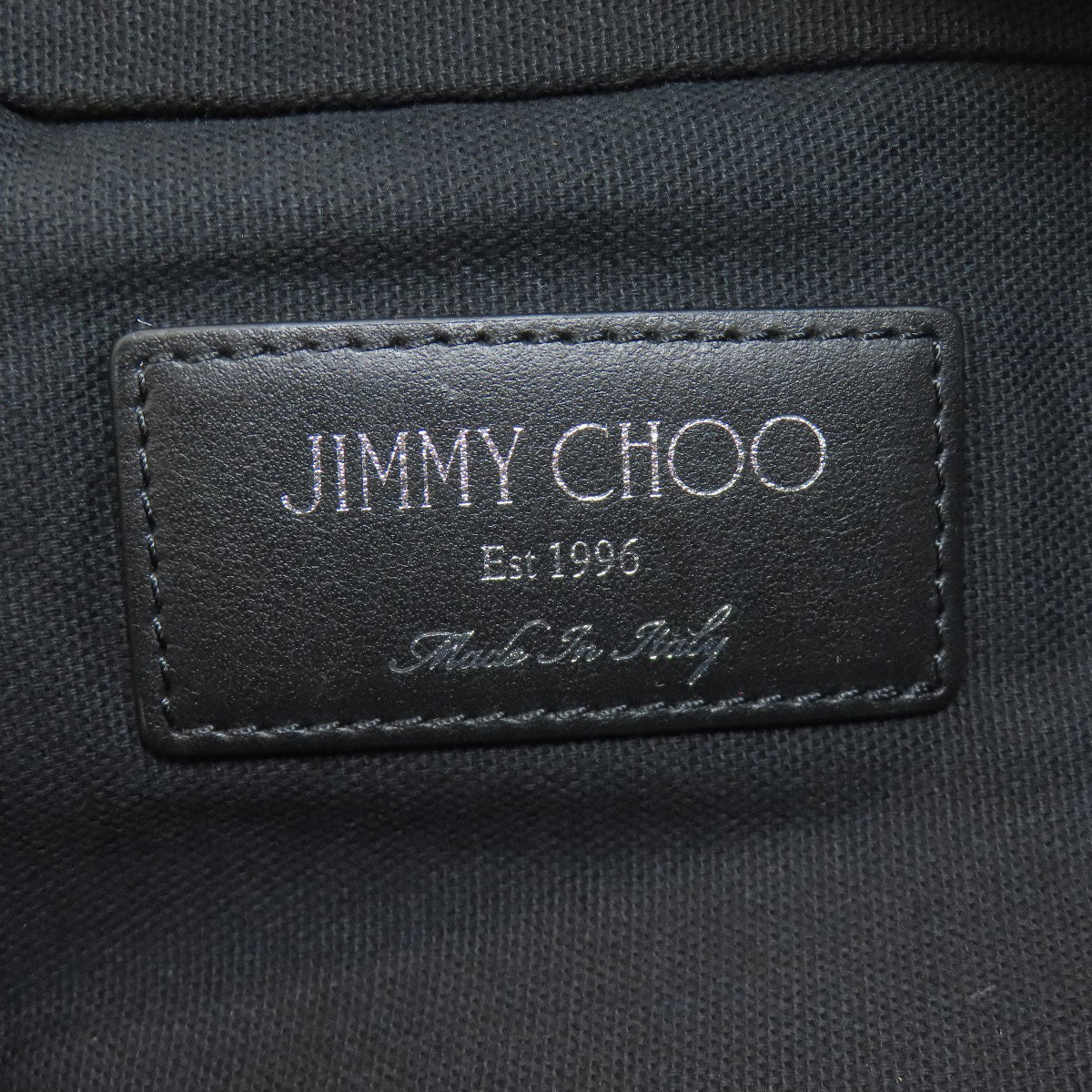 Jimmy Choo ジミーチュウ スターエンボス ボディバッグ レザー レディース 中古