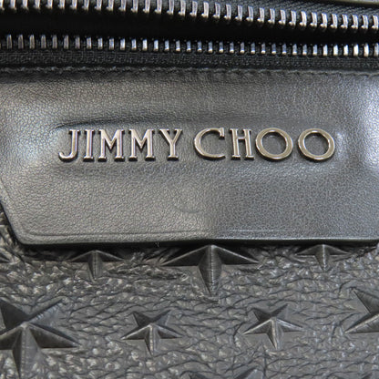Jimmy Choo ジミーチュウ スターエンボス ボディバッグ レザー レディース 中古