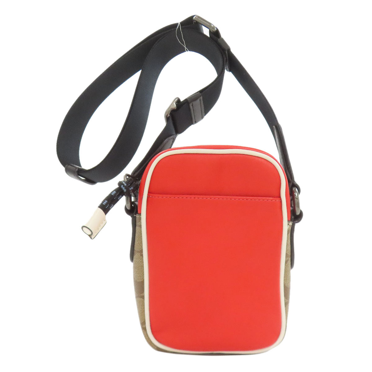 COACH コーチ C2021 ミッキー コラボ シグネチャー ショルダーバッグ レザー レディース 中古