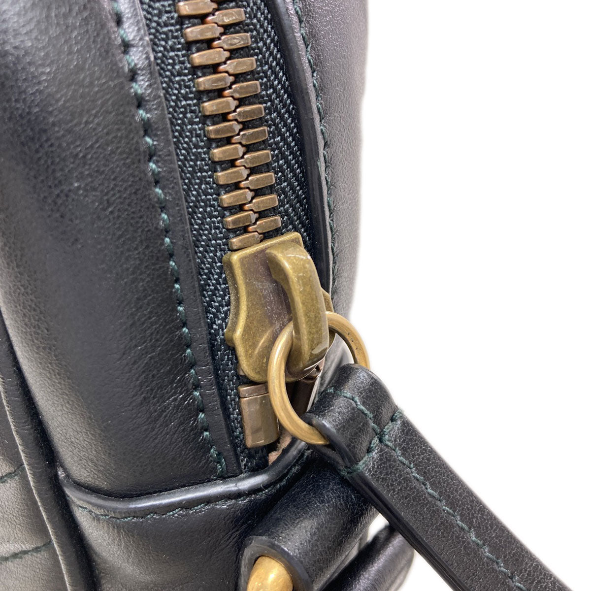 GUCCI グッチ 523365 GGマーモント ダブルG ショルダーバッグ レザー レディース 中古