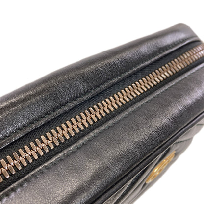 GUCCI グッチ 523365 GGマーモント ダブルG ショルダーバッグ レザー レディース 中古