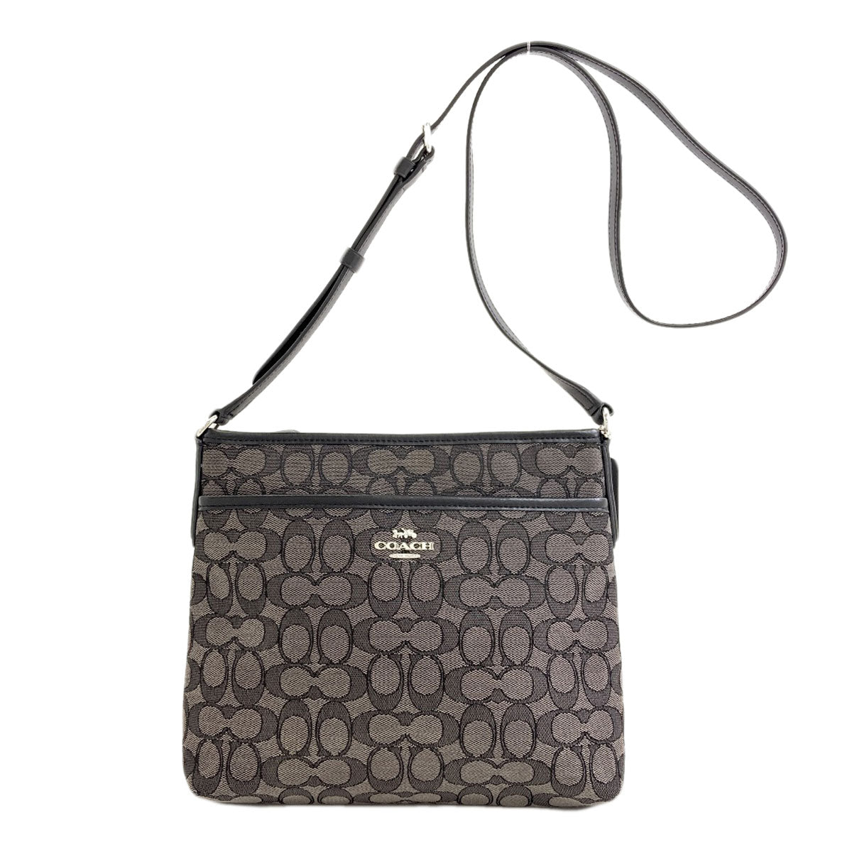 COACH コーチ CG978 シグネチャー ショルダーバッグ キャンバス レディース 中古