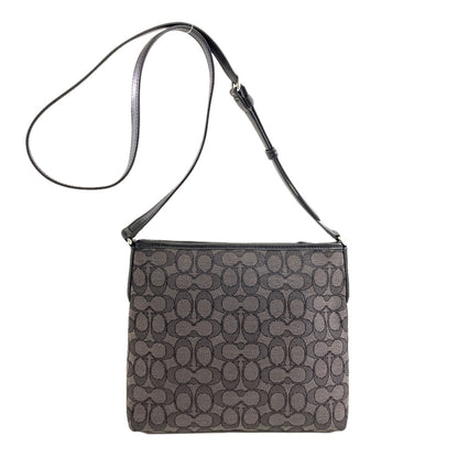 COACH コーチ CG978 シグネチャー ショルダーバッグ キャンバス レディース 中古