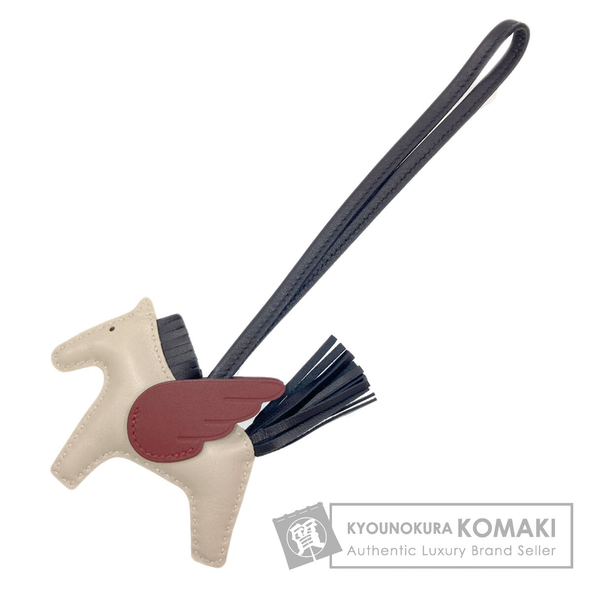 エルメス ロデオチャームPM ペガサス キーホルダー 中古 商品画像1