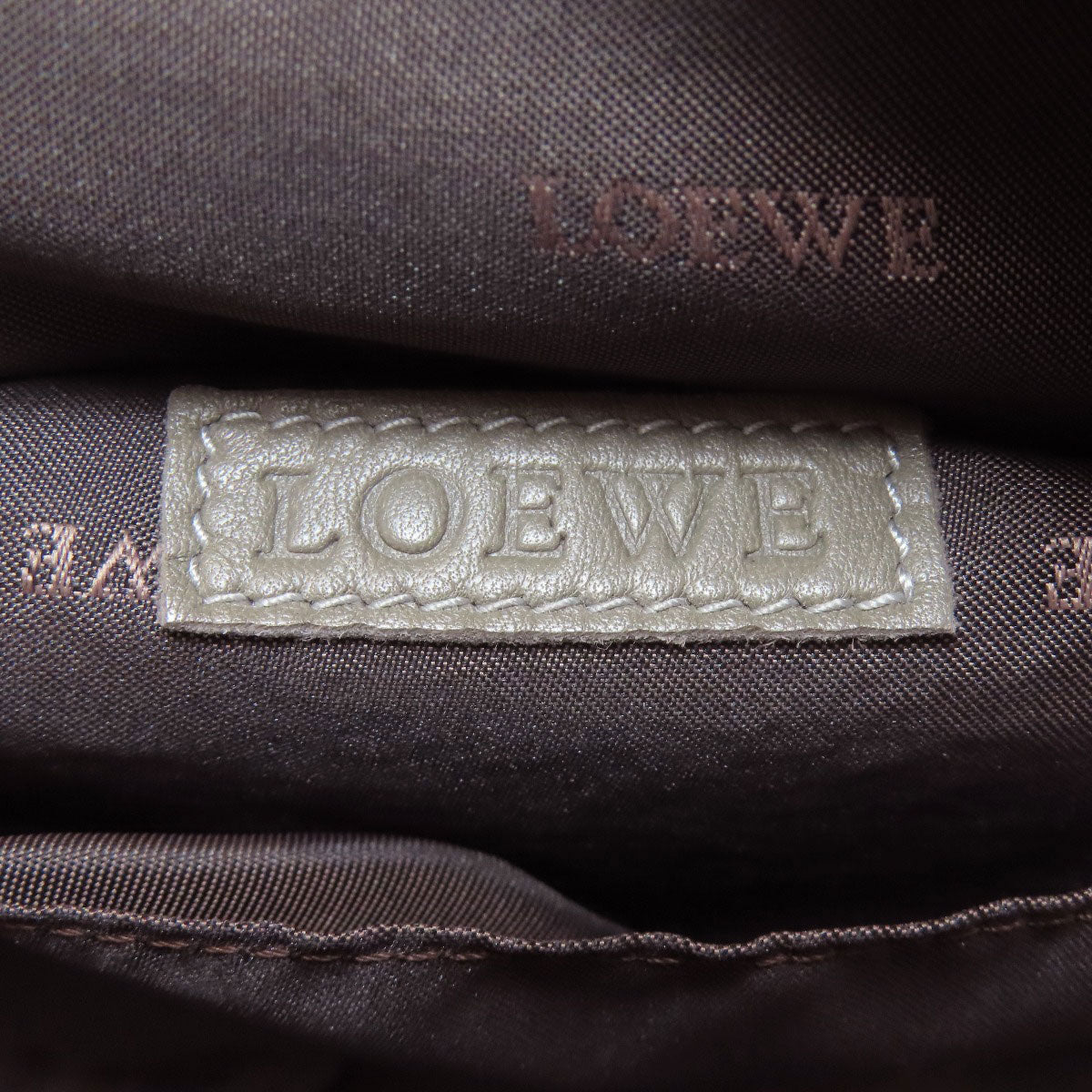 LOEWE ロエベ ナッパアイレ ハンドバッグ カーフ レディース 中古