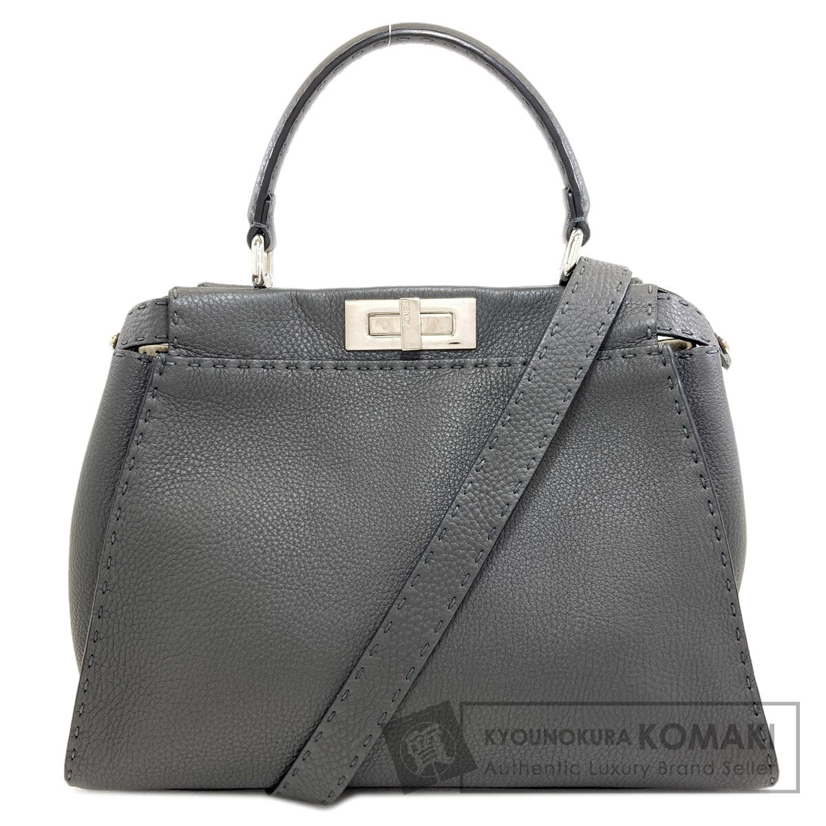 フェンディ ピーカブー ミディアム セレリア 2WAY ハンドバッグ 中古 商品画像1