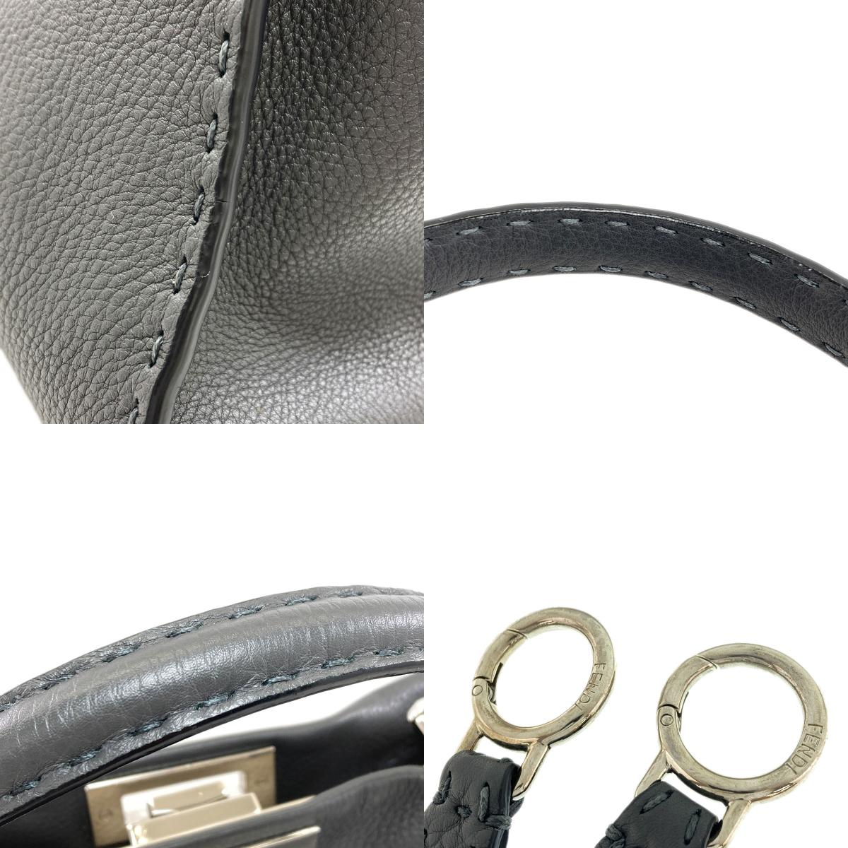 フェンディ ピーカブー ミディアム セレリア 2WAY ハンドバッグ 中古 商品画像18