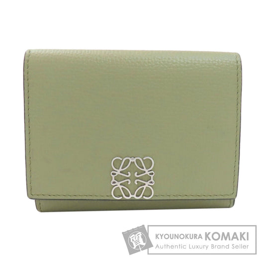 ロエベ アナグラム トライフォールド ウォレット 二つ折り財布（小銭入れあり） 中古 商品画像1