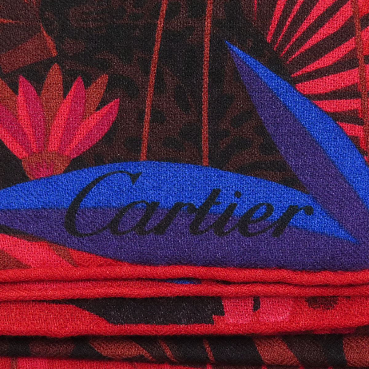 カルティエ アニマルモチーフ スカーフ 中古 商品画像8