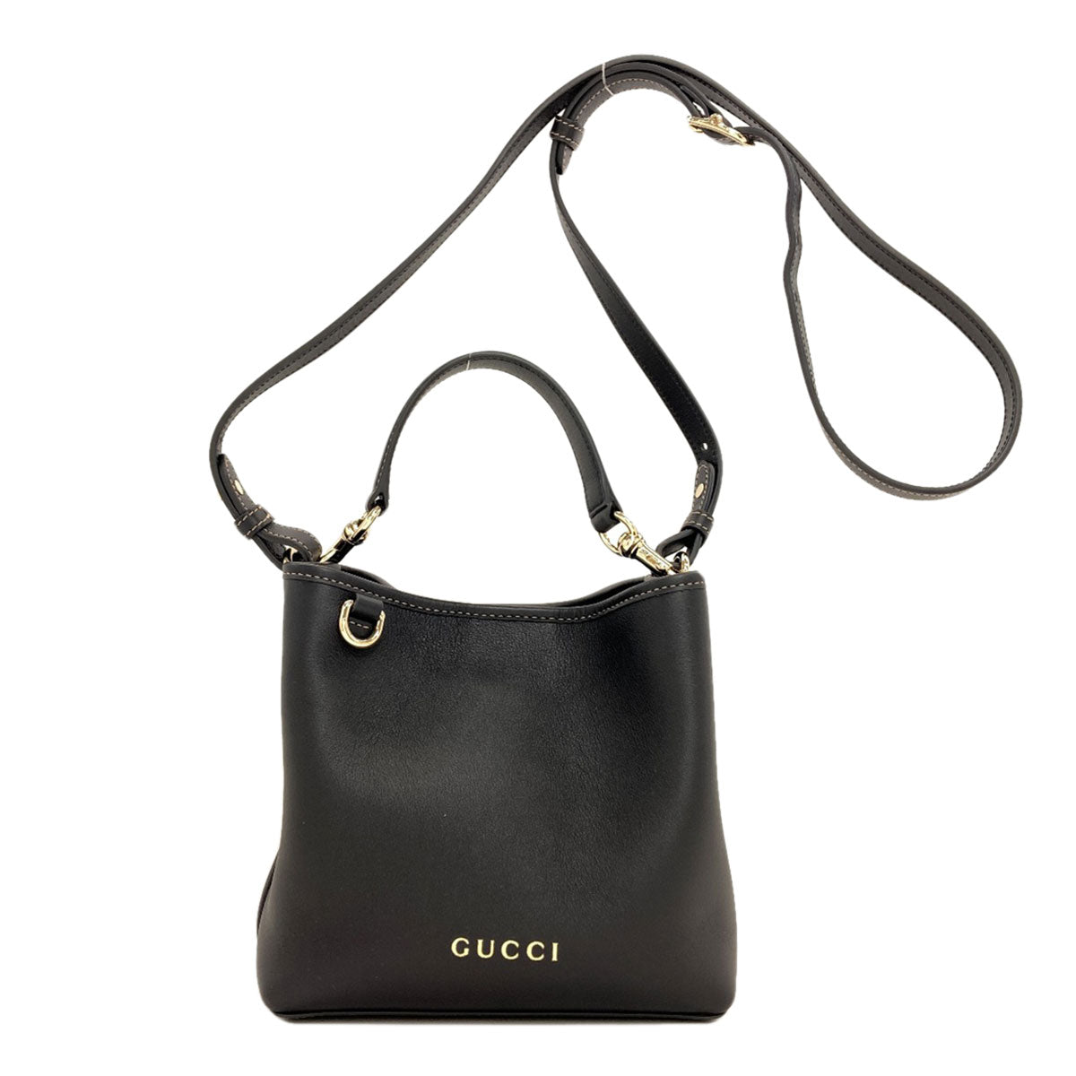 グッチ 815118 ロングショルダー スモール バケットバッグ 2WAY ショルダーバッグ 中古 商品画像2