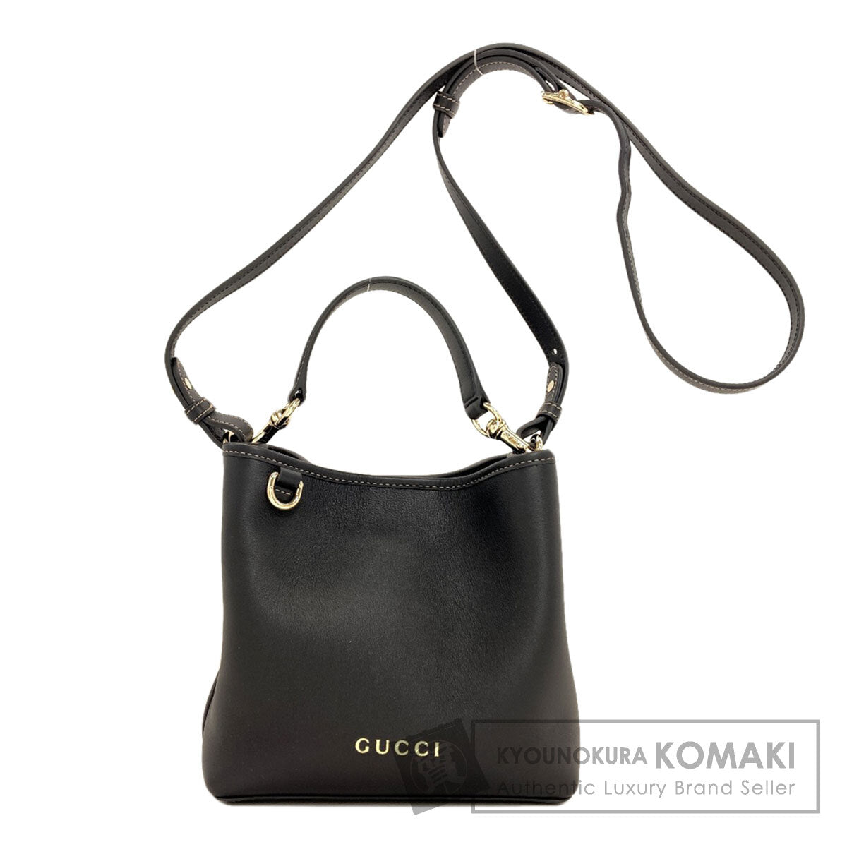グッチ 815118 ロングショルダー スモール バケットバッグ 2WAY ショルダーバッグ 中古 商品画像1