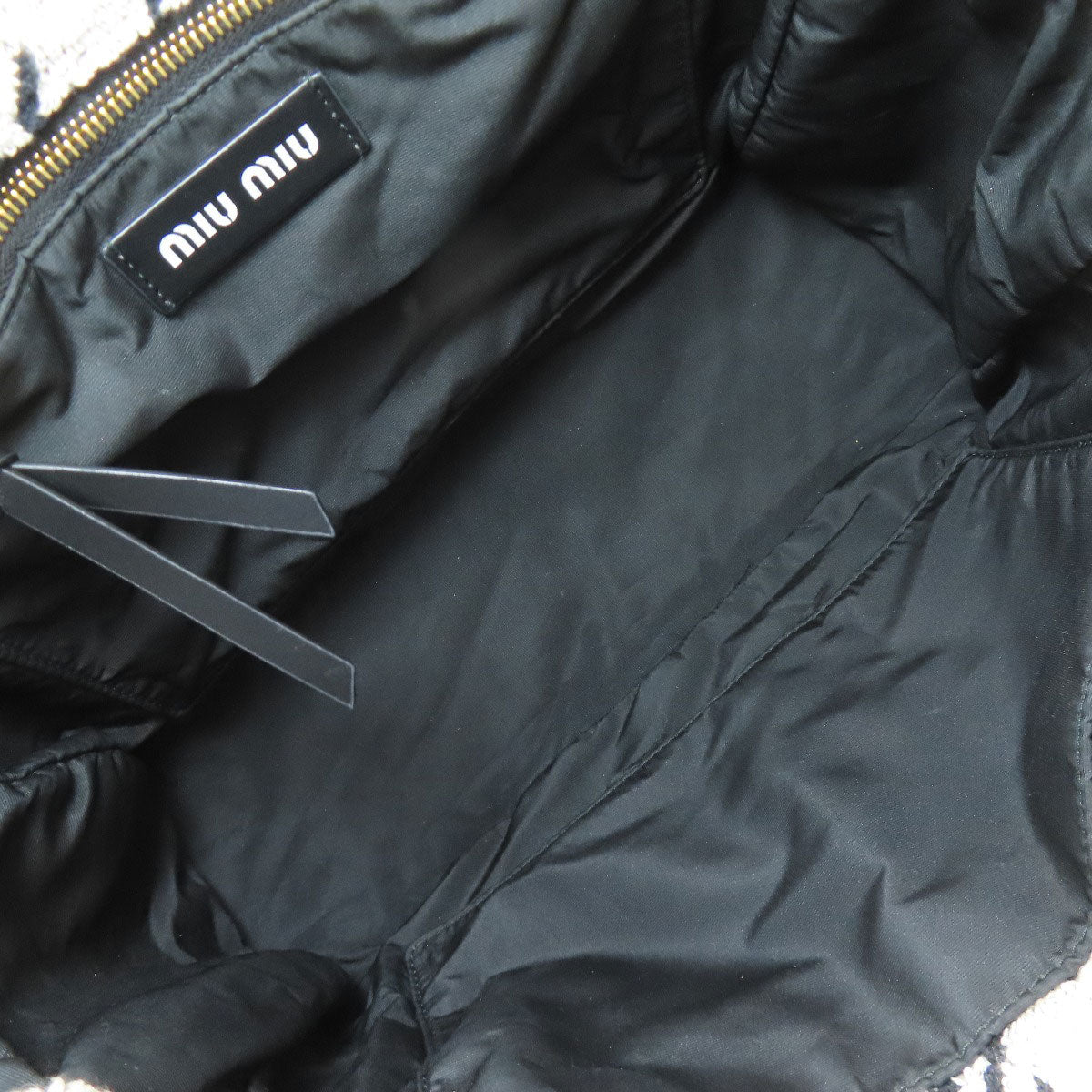 ミュウミュウ 2WAY ハンドバッグ 中古 商品画像6