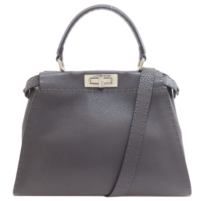 フェンディ ピーカブー ミディアム セレリア 2WAY ハンドバッグ 中古 商品画像2