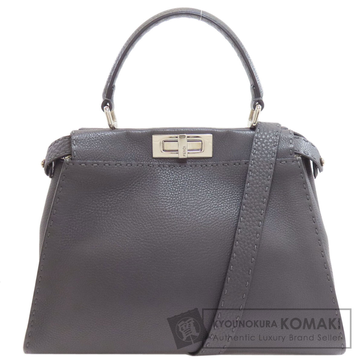 フェンディ ピーカブー ミディアム セレリア 2WAY ハンドバッグ 中古 商品画像1