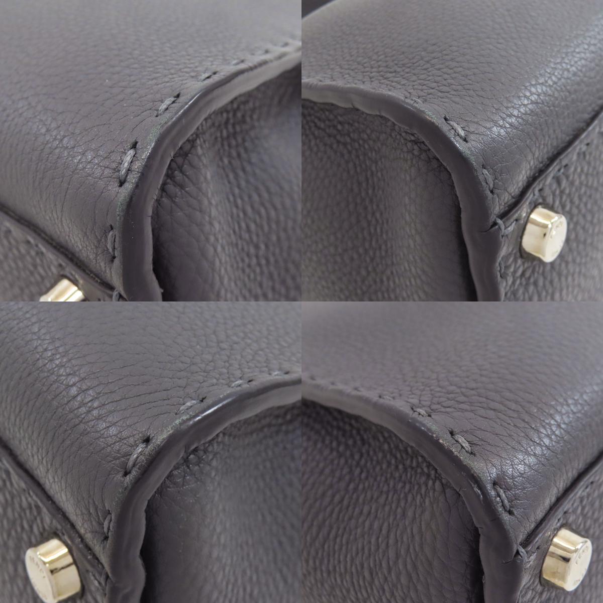 フェンディ ピーカブー ミディアム セレリア 2WAY ハンドバッグ 中古 商品画像20