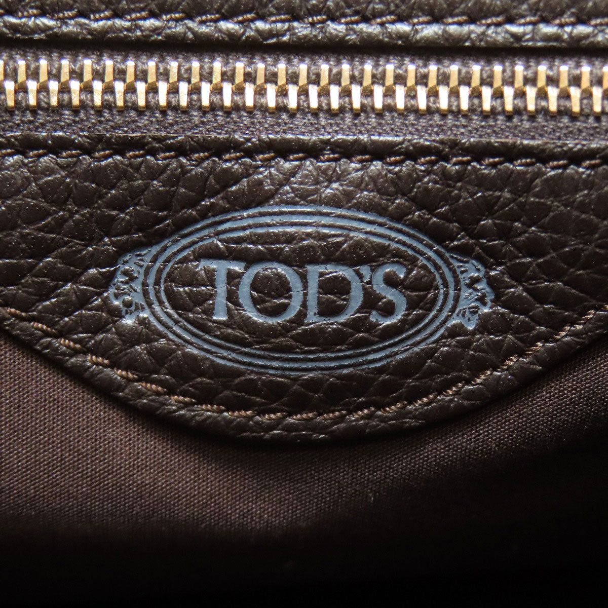 トッズ ロゴ ハンドバッグ 中古 商品画像7