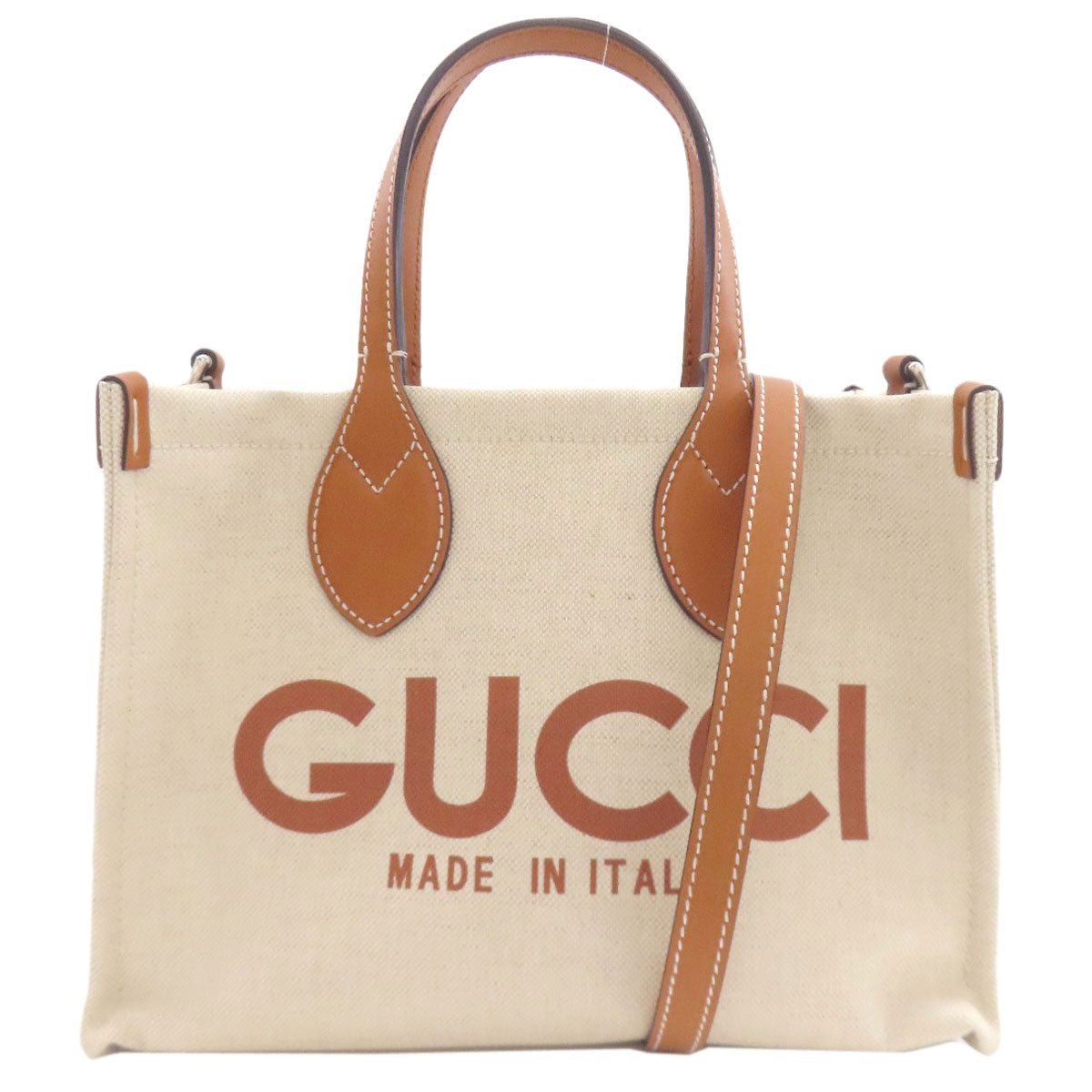 グッチ 772144 GUCCI プリント 2WAY ハンドバッグ 中古 商品画像2