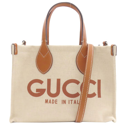 グッチ 772144 GUCCI プリント 2WAY ハンドバッグ 中古 商品画像2