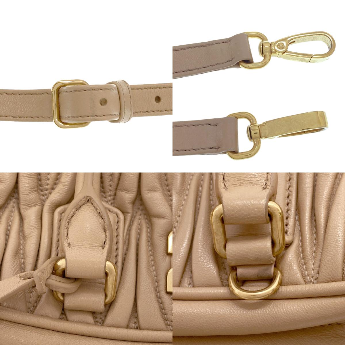ミュウミュウ マテラッセ 2WAY ハンドバッグ 中古 商品画像18